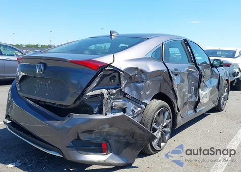 2020 Honda Civic Ex из США, поврежденный, VIN 19XFC1F30LE220212